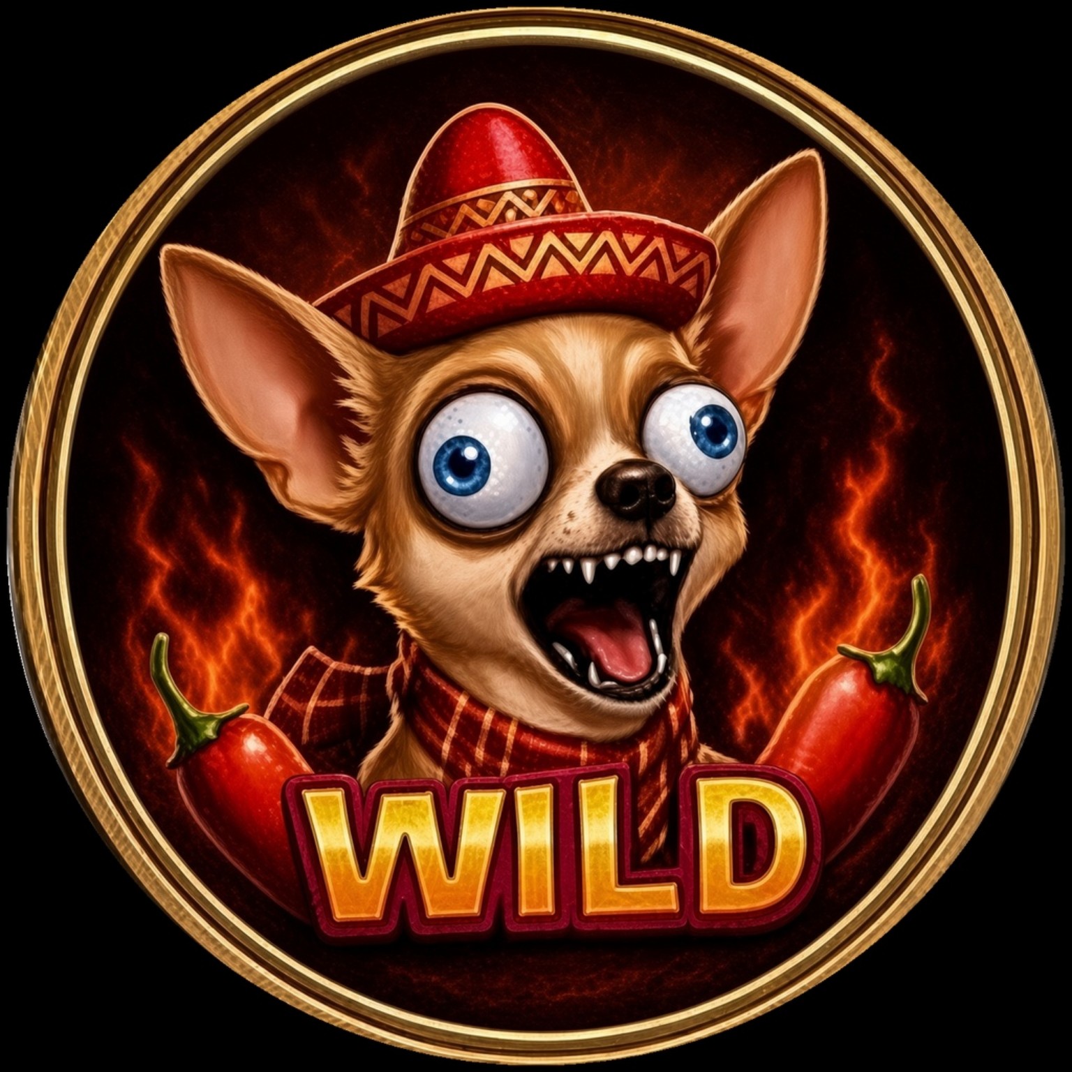 CHILI CHIHUAHUA WILD token artwork